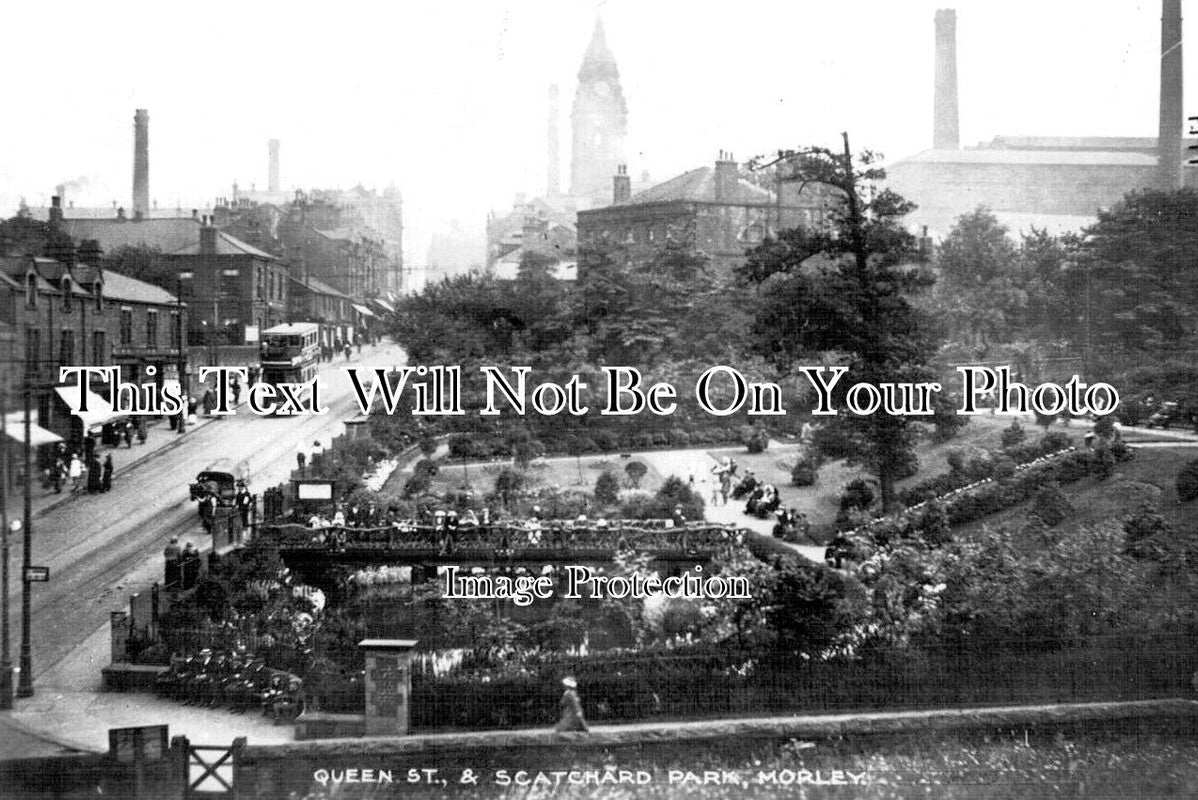 YO 10185 - Queen Street & Scatcherd Park, Morley, Yorkshire