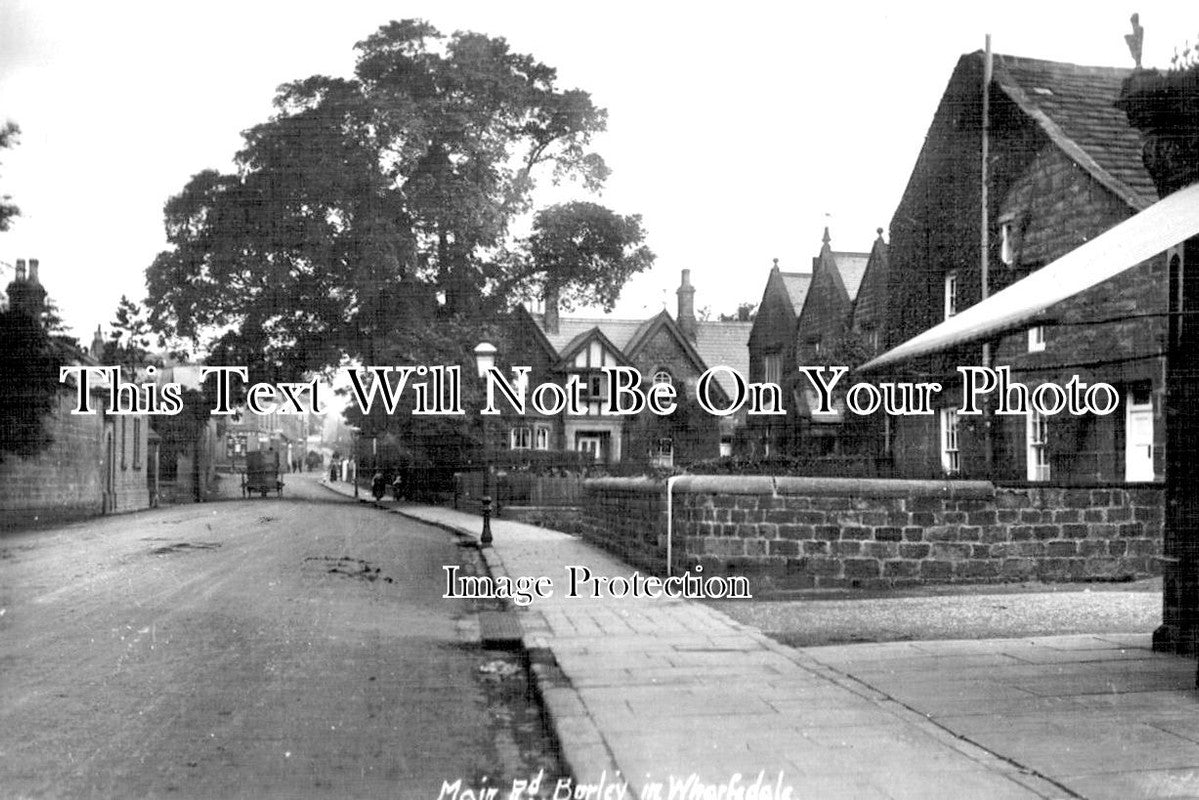 YO 10211 - Main Road, Burley In Wharfedale, Yorkshire c1911