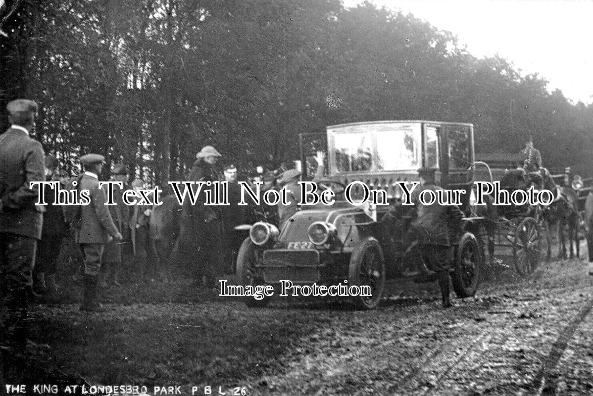 YO 10260 - The King At Londesborough Park, Market Weighton 1905