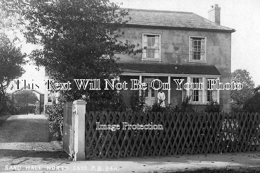 YO 10352 - Sand Hall, North Cave, Yorkshire c1909
