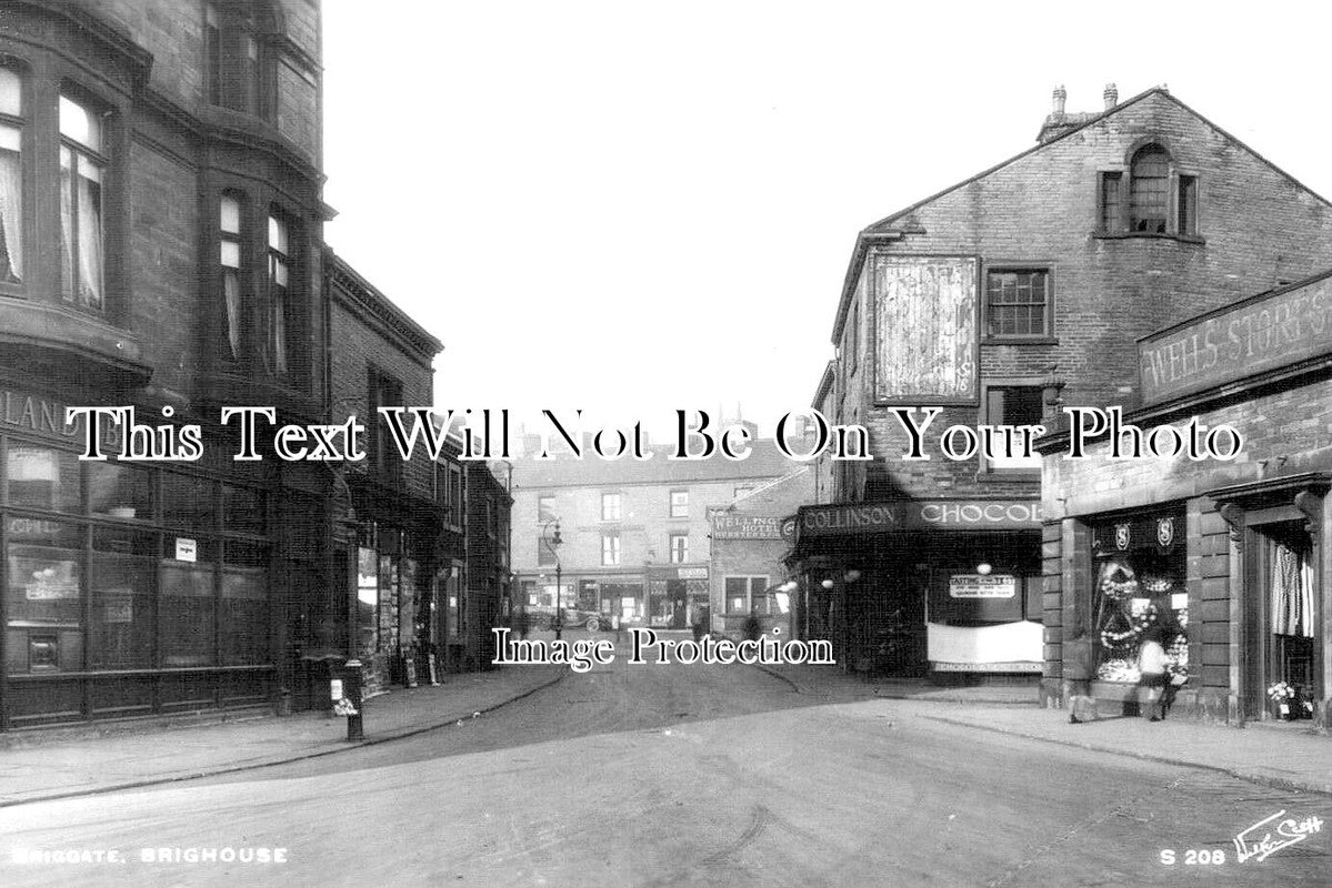 YO 10356 - Briggate, Brighouse, Yorkshire