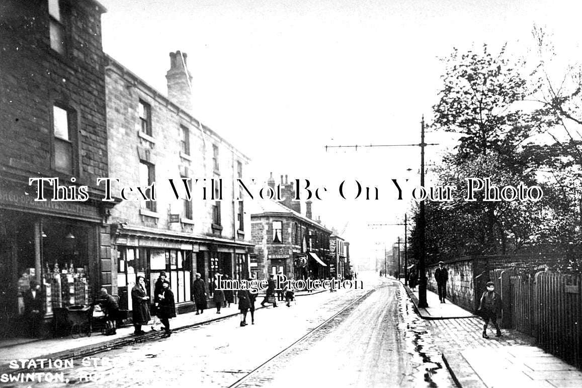YO 10424 - Station Street, Swinton, Yorkshire – JB Archive