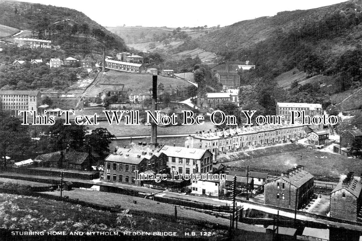 YO 10470 - Stubbing Home & Mytholm, Hebden Bridge, Yorkshire