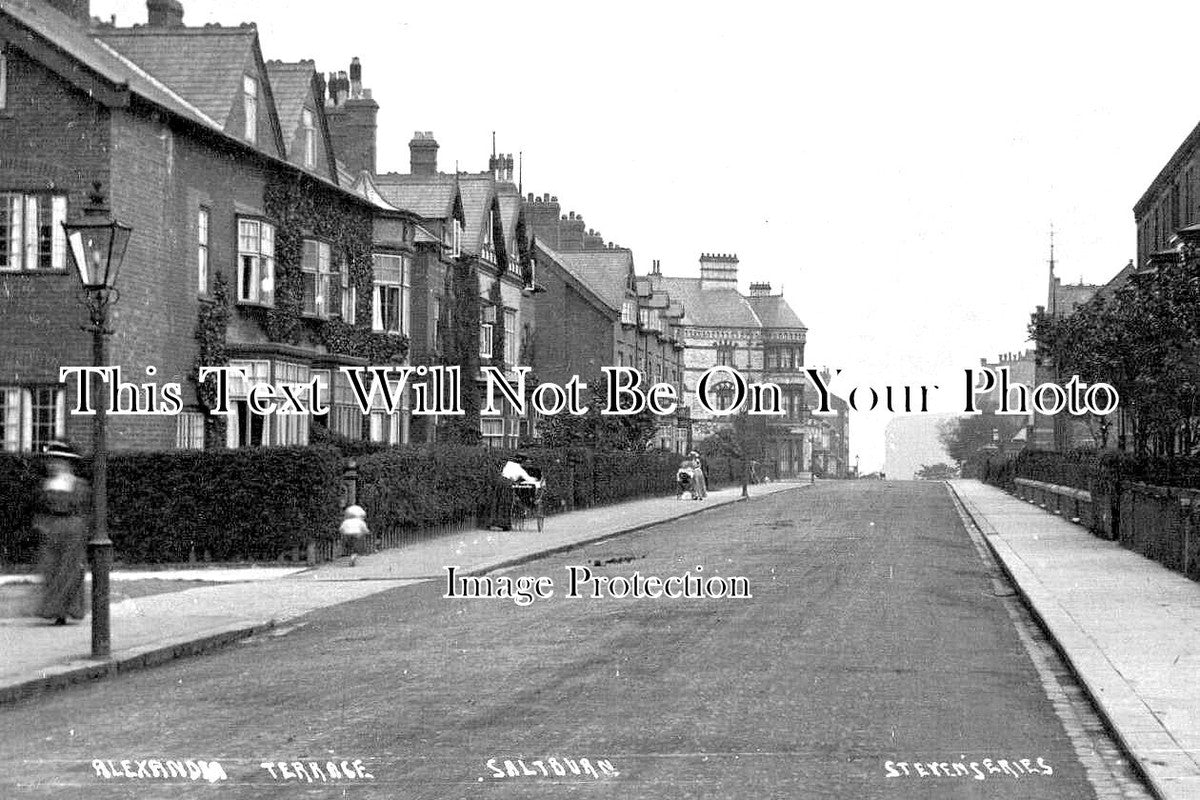 YO 10525 - Alexandra Terrace, Saltburn, Yorkshire c1911