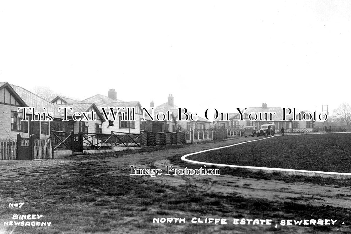 YO 10547 - North Cliffe Estate, Sewerby, Bridlington, Yorkshire c1937