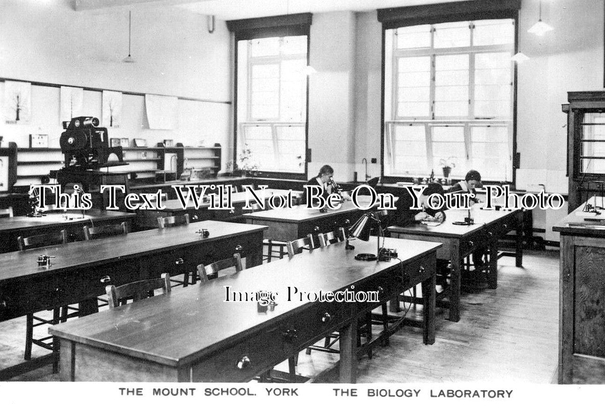 YO 10579 - The Mount School Biology Lab, York, Yorkshire