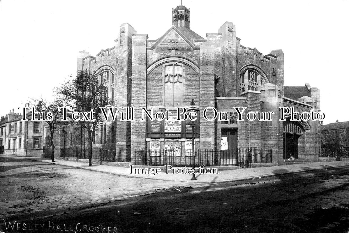 YO 10582 - Wesley Hall, Crookes, Sheffield, Yorkshire