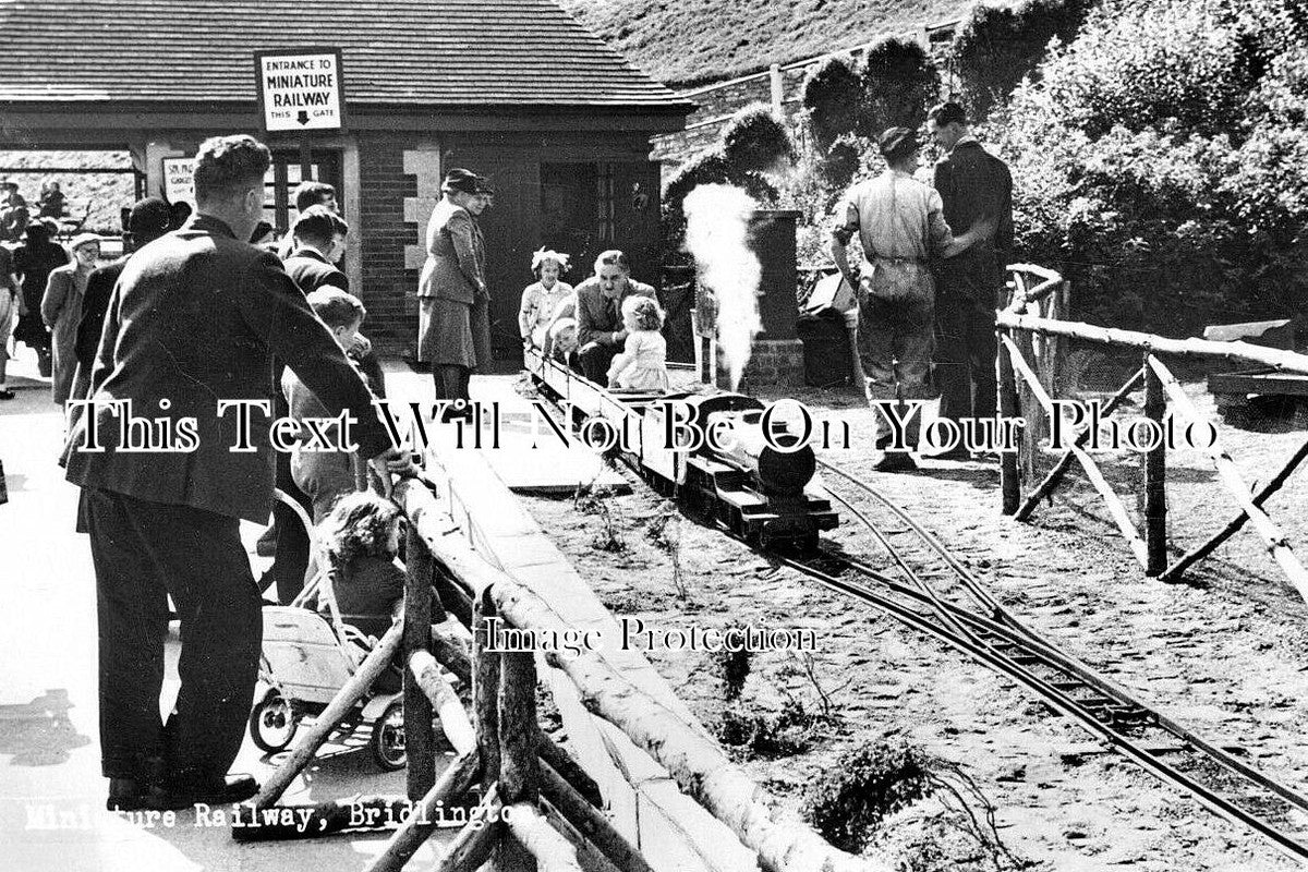 YO 10611 - Miniature Railway, Bridlington, Yorkshire