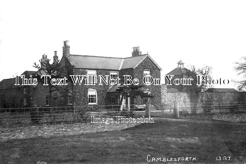 YO 10634 - Camblesforth Farmhouse, Yorkshire c1910