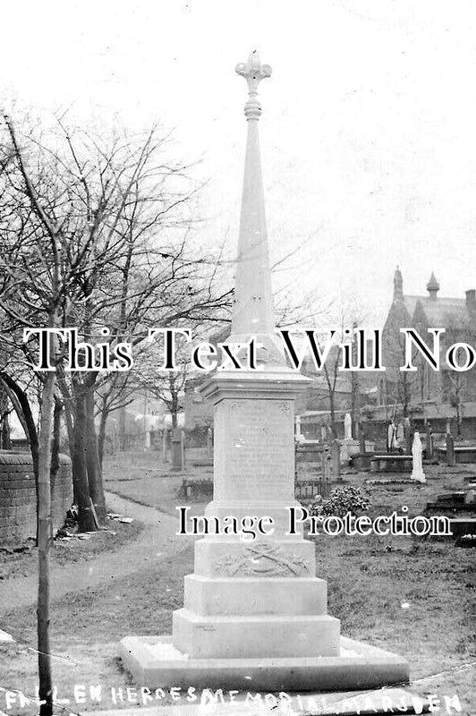 YO 10635 - Marsden War Memorial, Yorkshire