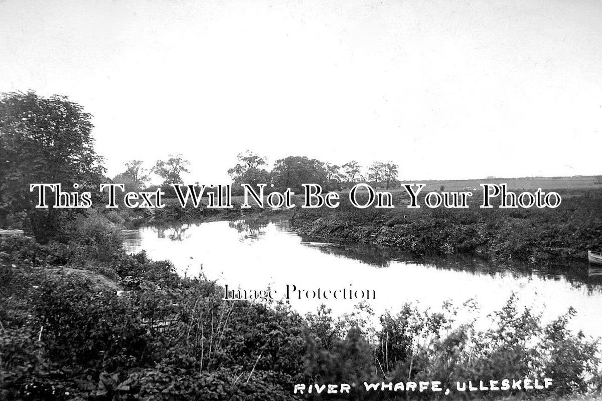 YO 10665 - River Wharfe, Ulleskelf, Yorkshire