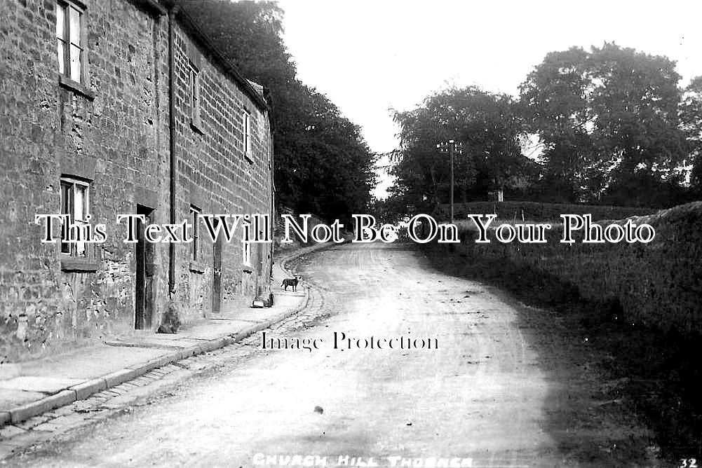 YO 10667 - Church Hill, Thorner, Leeds, Yorkshire c1923