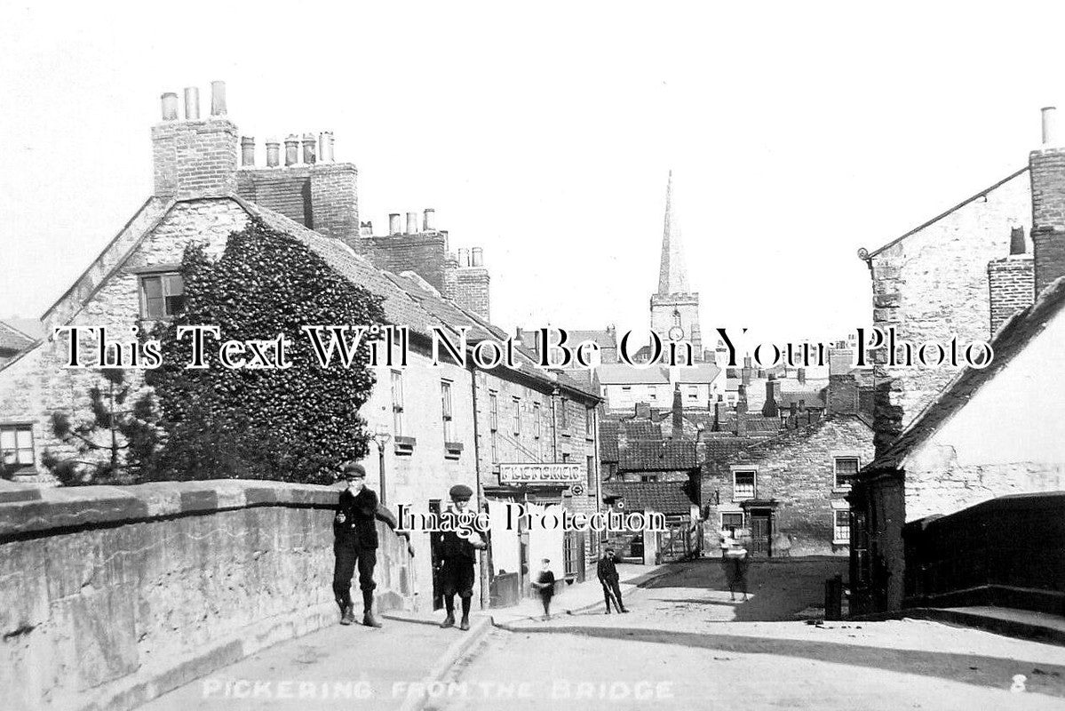 YO 10711 - Pickering From The Bridge, Yorkshire