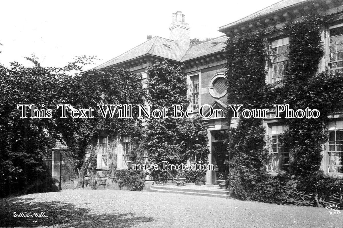 YO 10731 - Sutton Hall, Thirsk, Yorkshire c1908