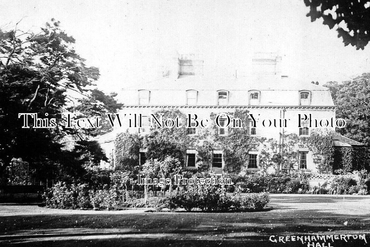 YO 10758 - Greenhammerton Hall, Yorkshire