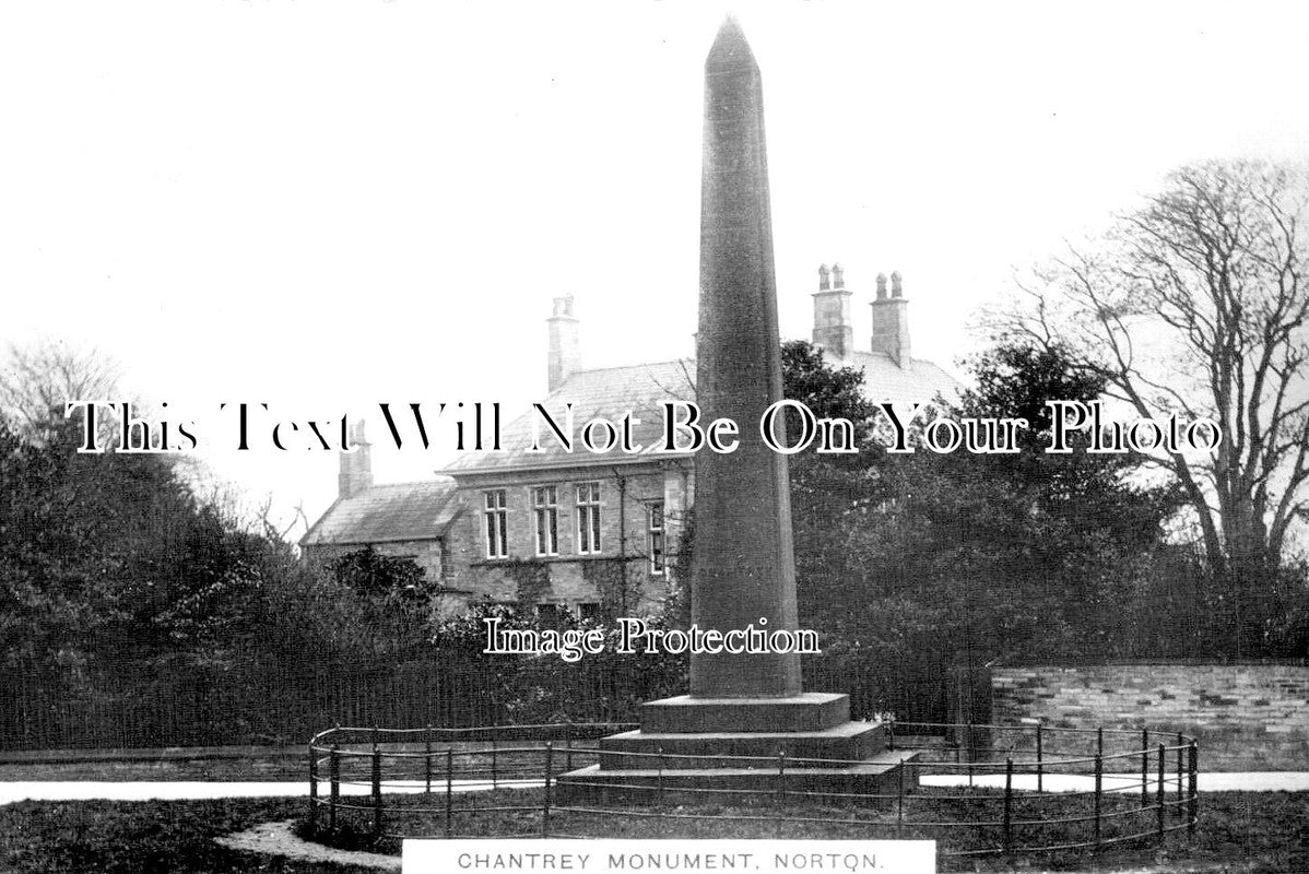 YO 10836 - Chantrey Memorial, Norton, Sheffield, Yorkshire