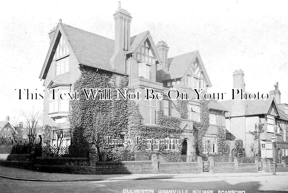 YO 10847 - Dulverton, Granville Square, Scarborough, Yorkshire