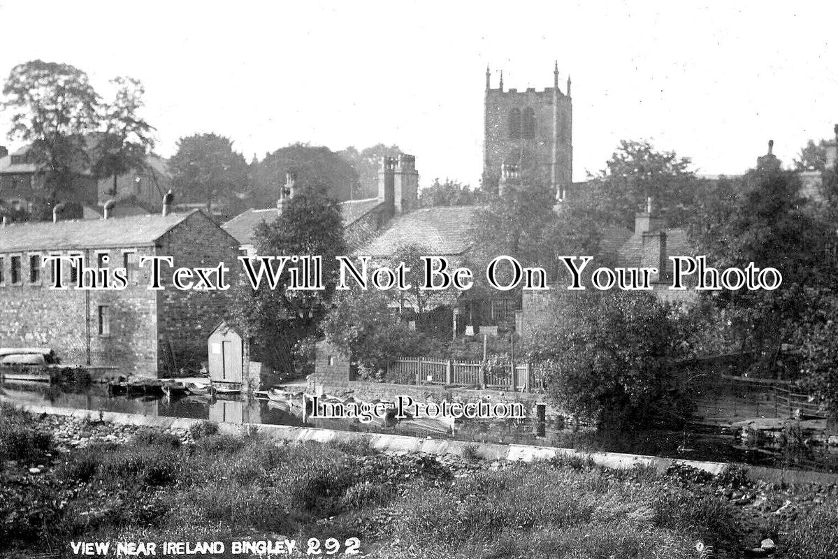 YO 10854 - View Near Ireland, Bingley, Yorkshire