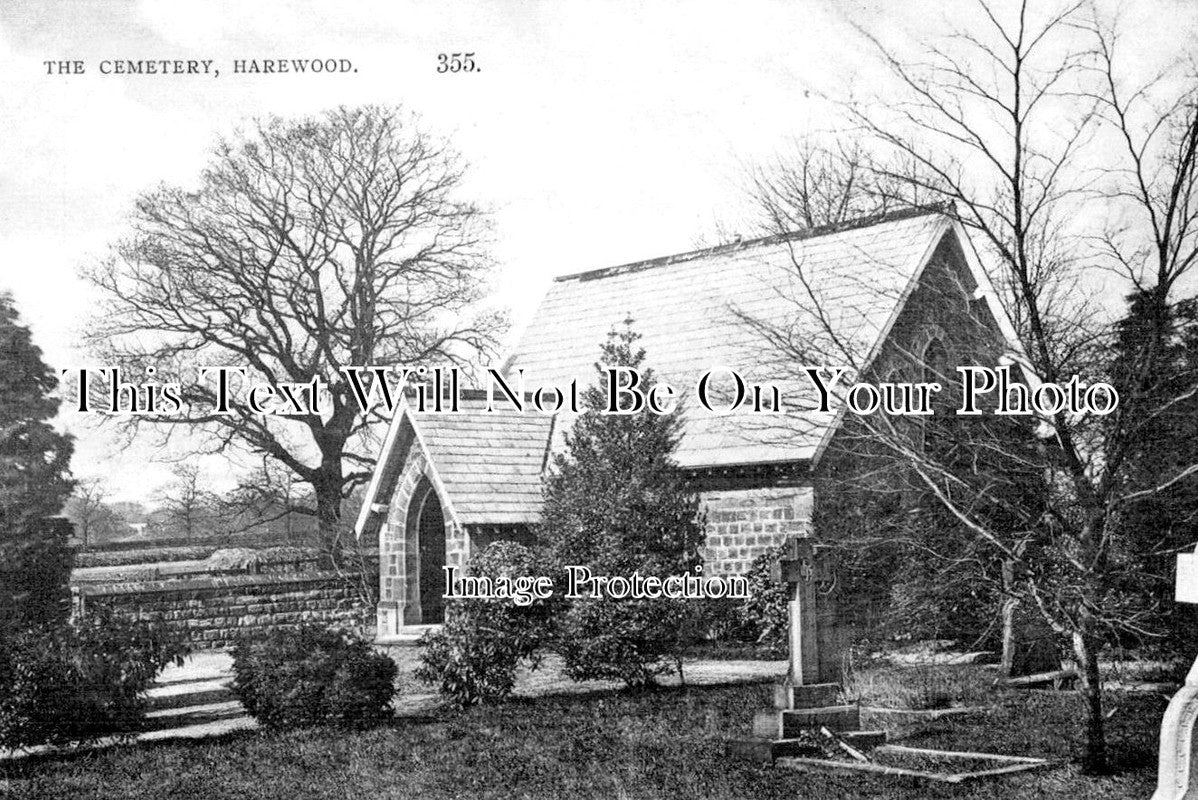 YO 10869 - The Cemetery, Harewood, Yorkshire