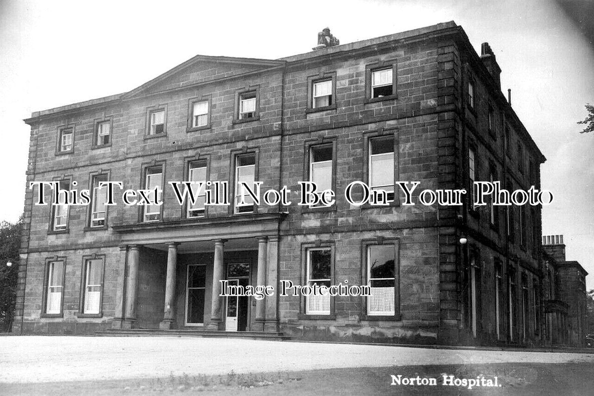 YO 10918 - Norton Hospital, Sheffield, Yorkshire c1935