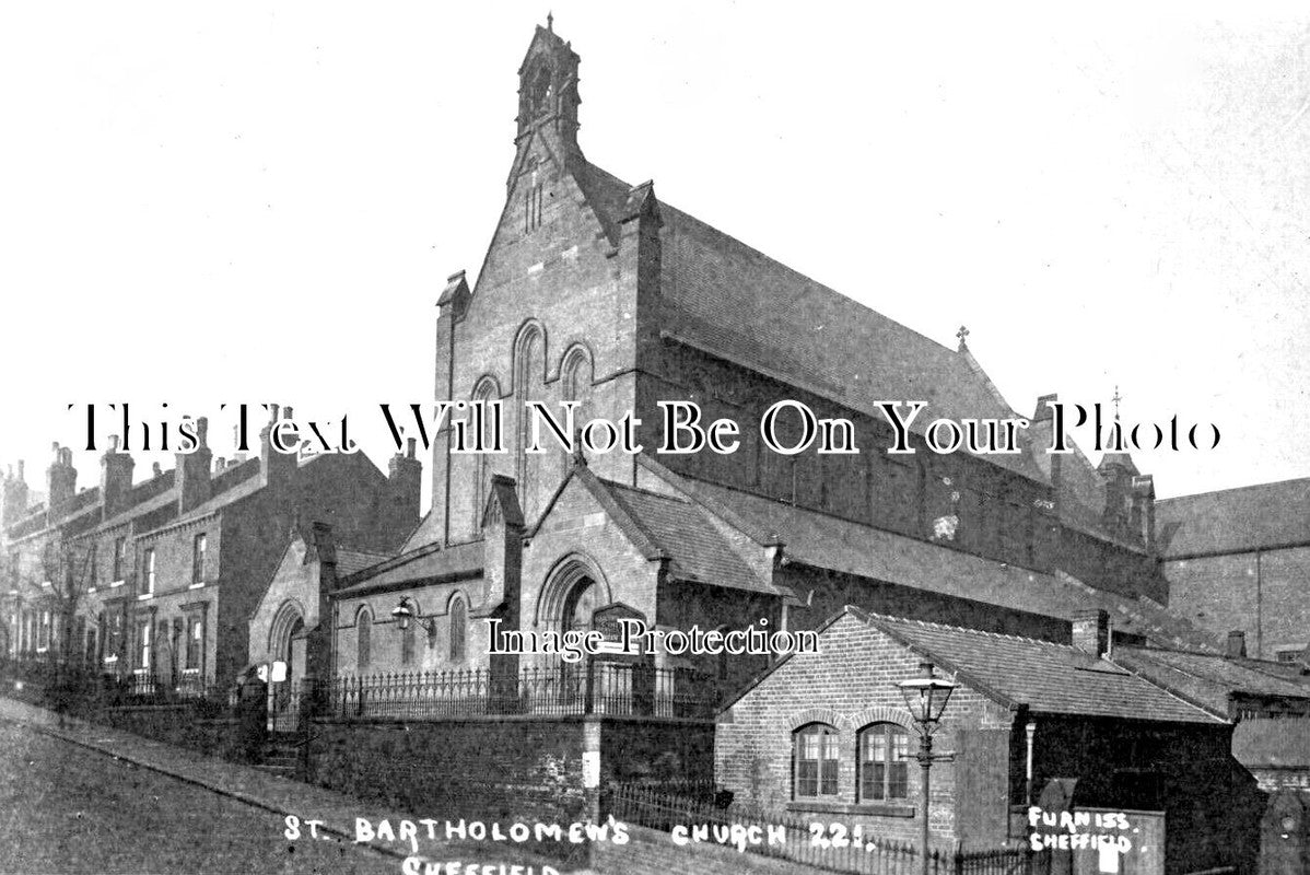 YO 10929 - St Bartholomew's Church, Sheffield, Yorkshire