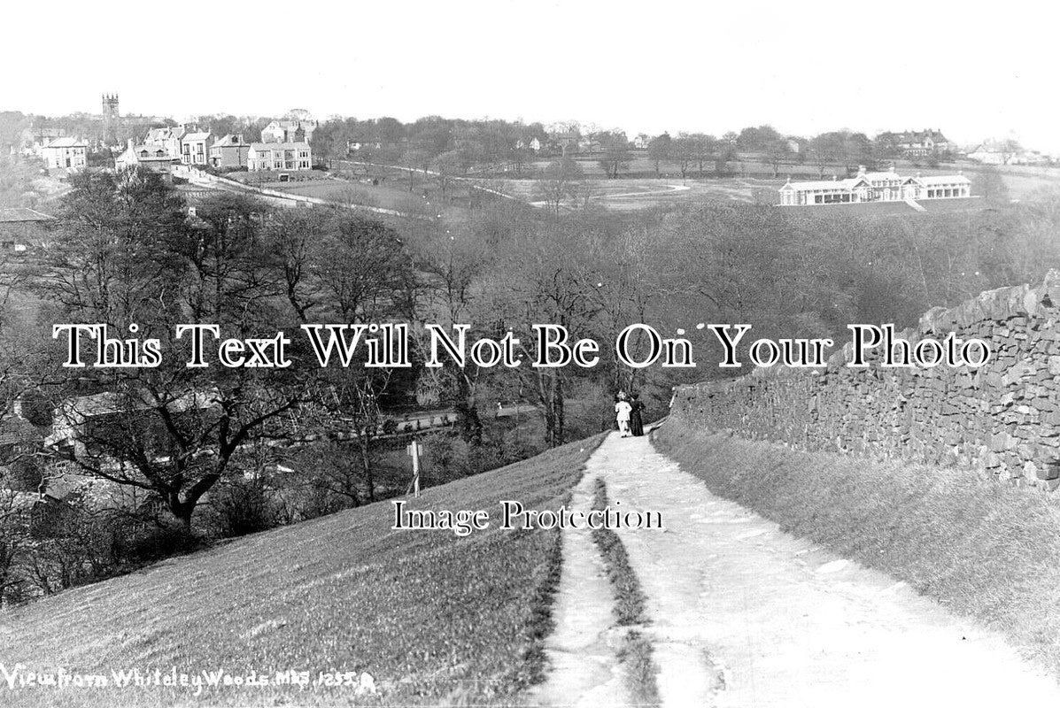 YO 10952 - View From Whiteley Woods, Sheffield, Yorkshire