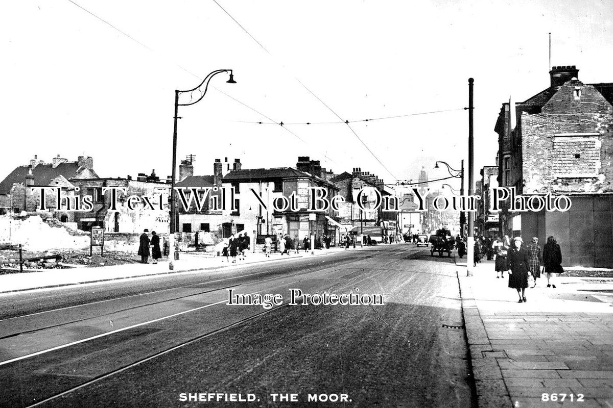 YO 10955 - The Moor, Sheffield, Yorkshire