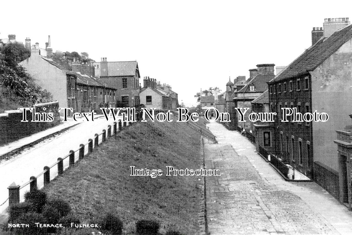 YO 11017 - North Terrace, Fulneck, Pudsey, Leeds, Yorkshire