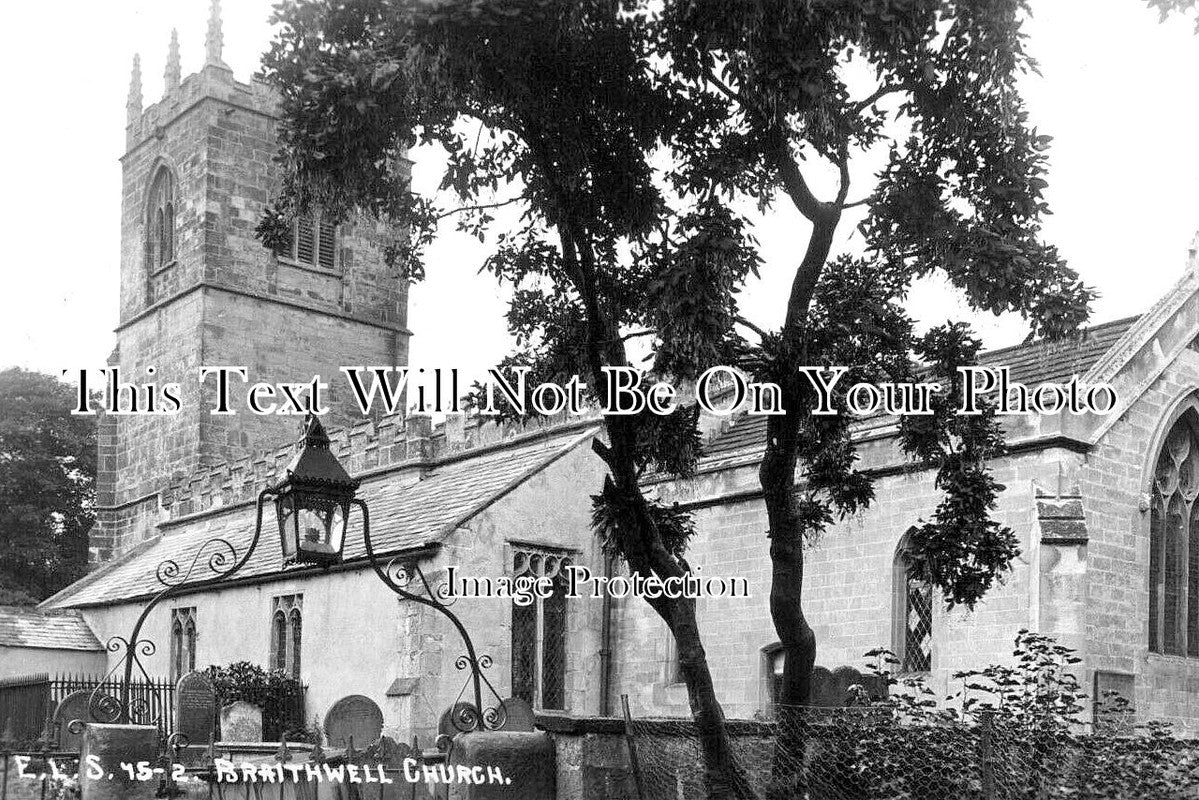 YO 11062 - Braithwell Church, Yorkshire