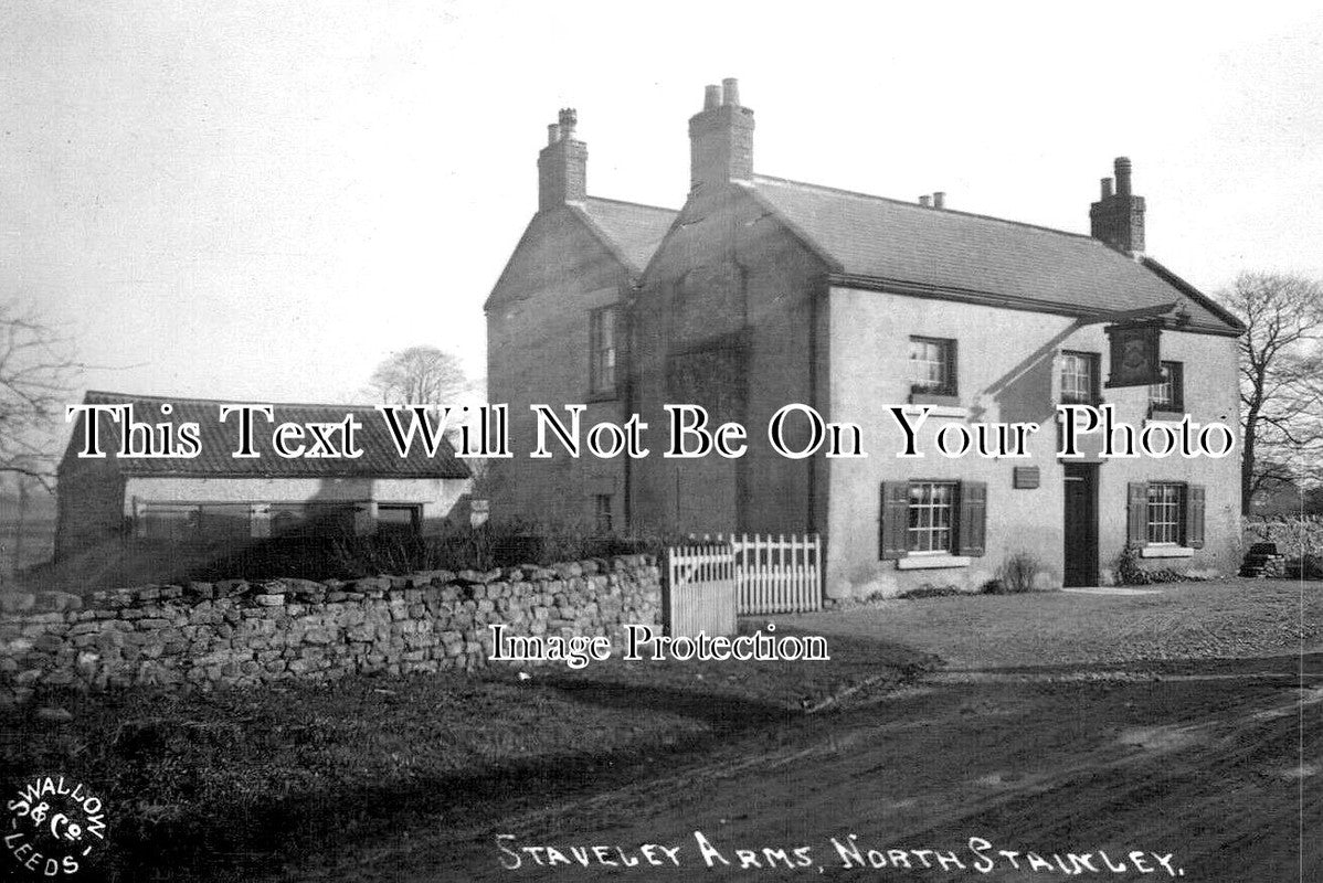 YO 11089 Staveley Arms, North Stainley, Yorkshire JB Archive