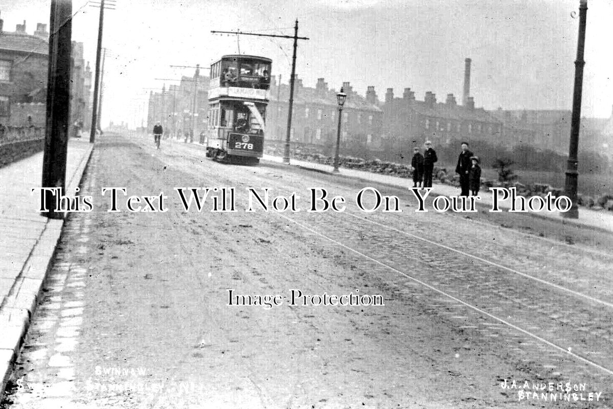 YO 11095 - Tram Car No278, Swinnow, Stanningley, Leeds, Yorkshire