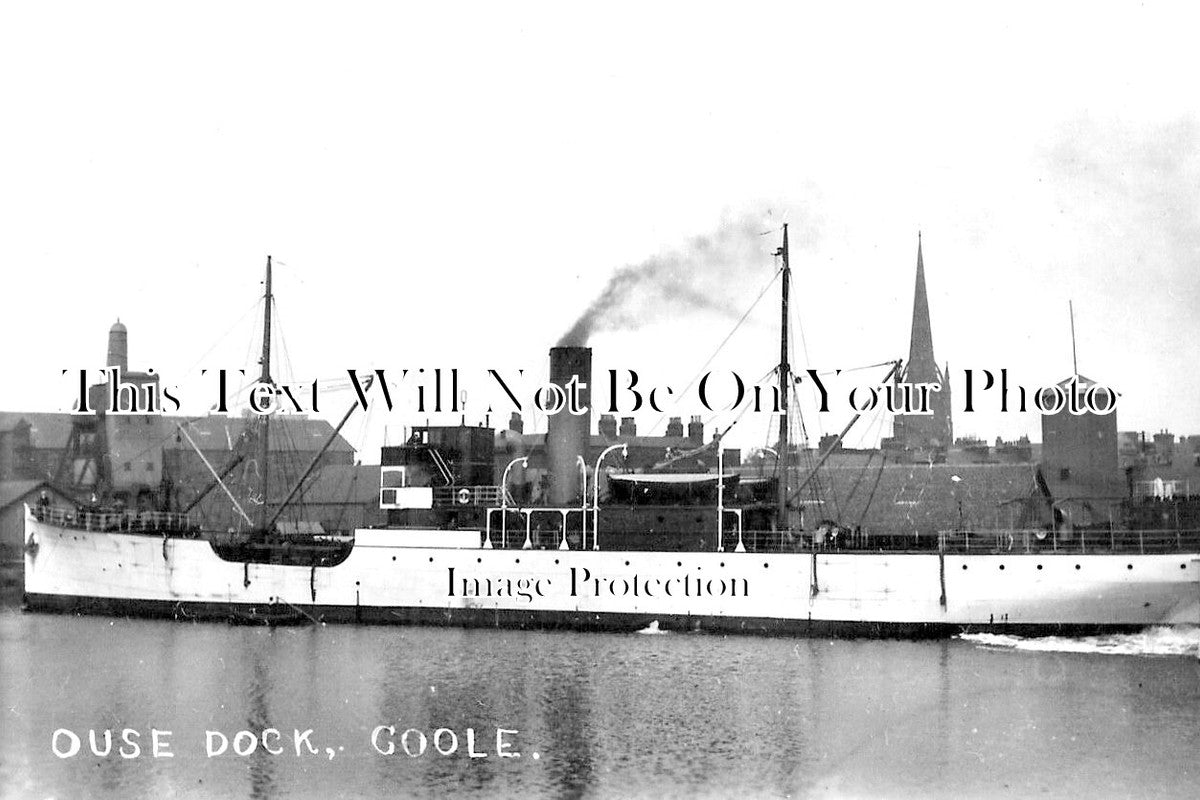 YO 11228 - Ouse Dock, Goole, Yorkshire