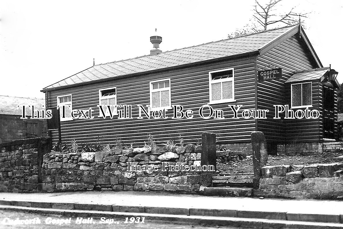 YO 11322 - Cudworth Gospel Hall, Yorkshire 1931