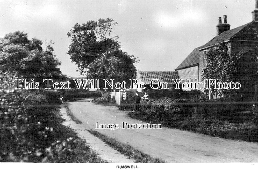YO 11380 - Rimswell, Yorkshire c1926