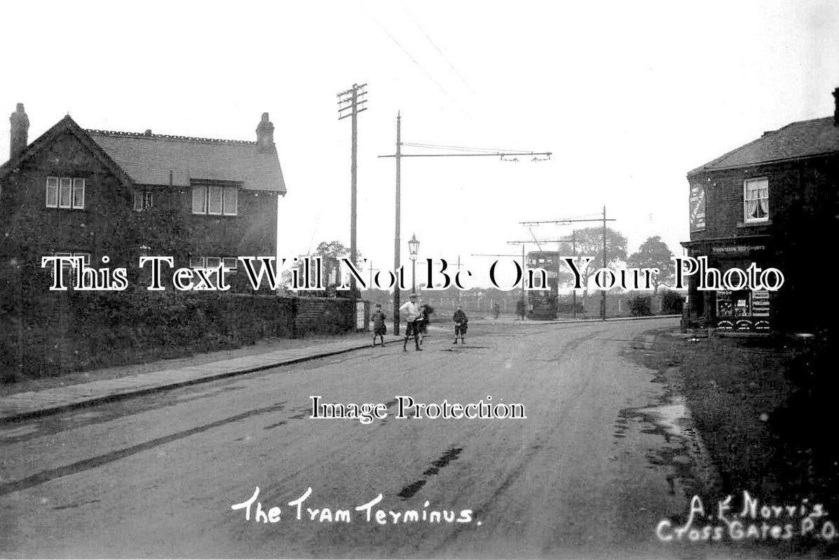 YO 11398 - The Tram Terminus, Cross Gates, Leeds, Yorkshire