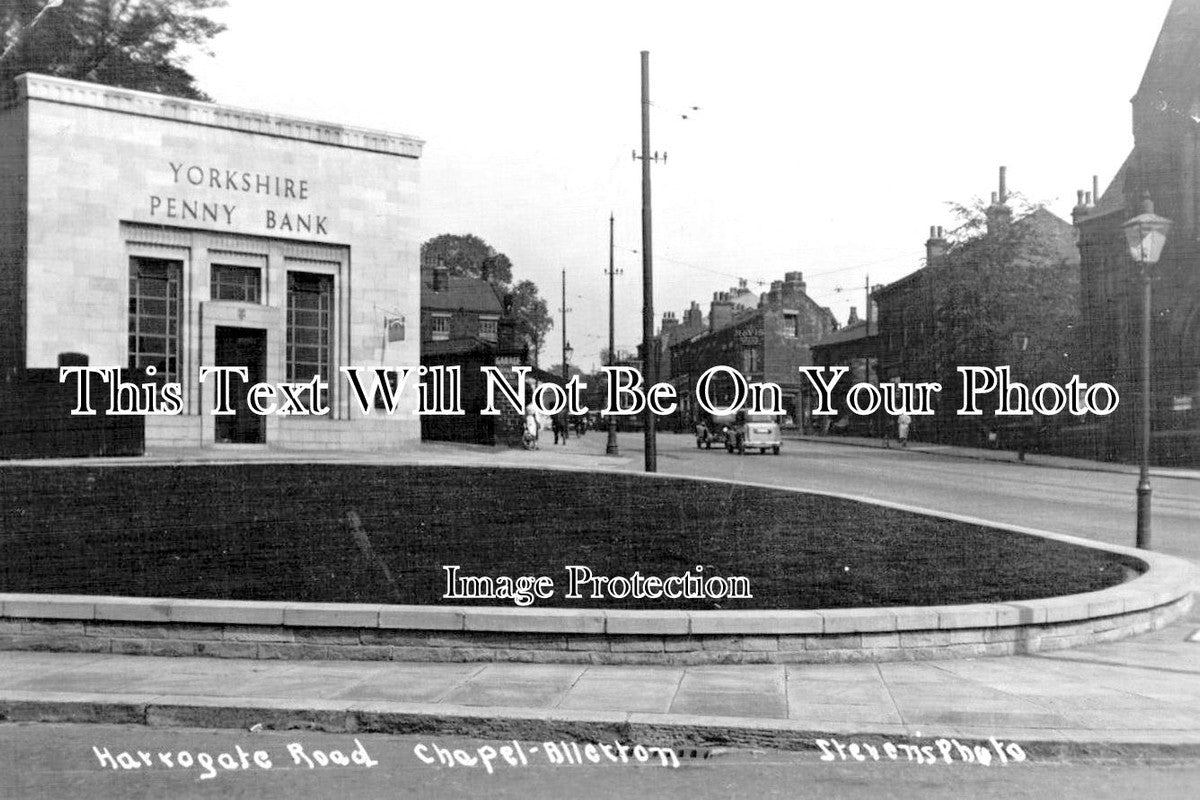 YO 11413 - Harrogate Road, Chapel Allerton, Yorkshire c1939