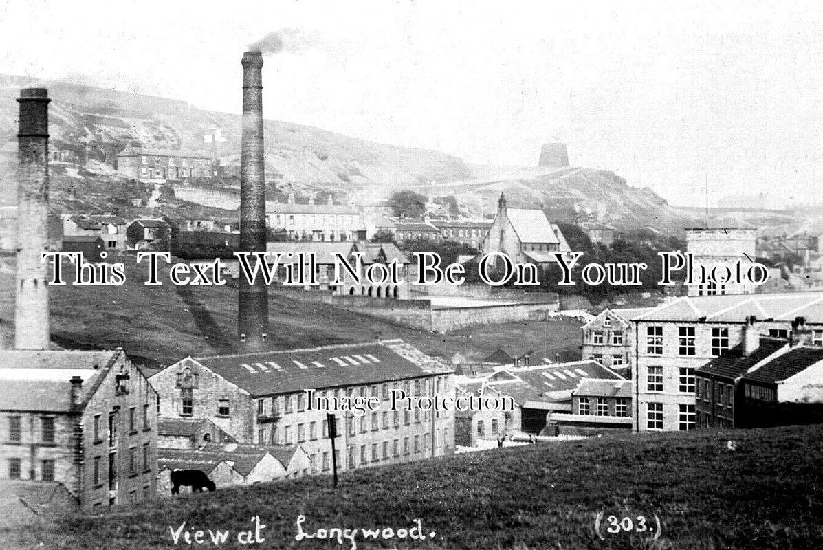 YO 11659 - Longwood, Huddersfield, Yorkshire c1905