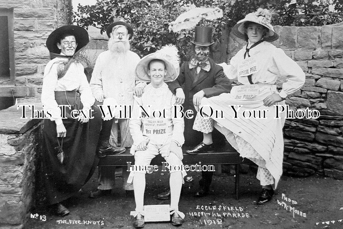 YO 11694 - Ecclesfield Hospital Parade, Sheffield, Yorkshire 1912
