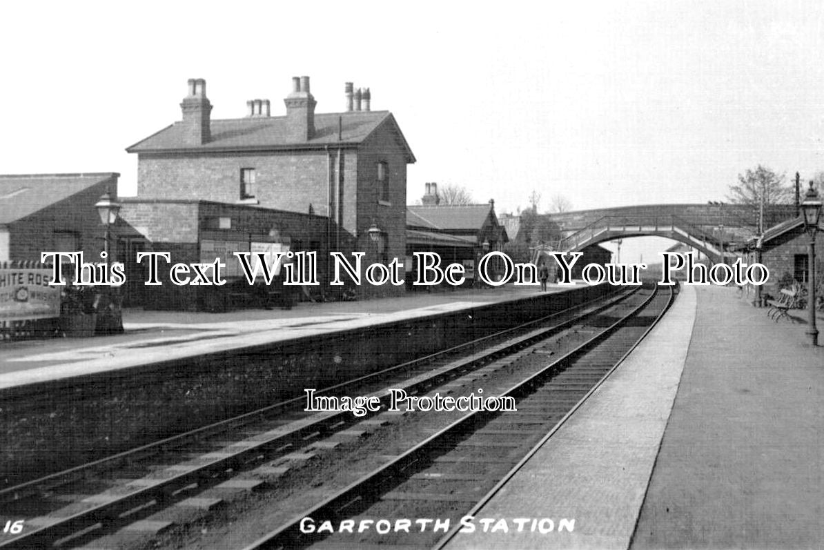 YO 11699 - Garforth Railway Station, Yorkshire