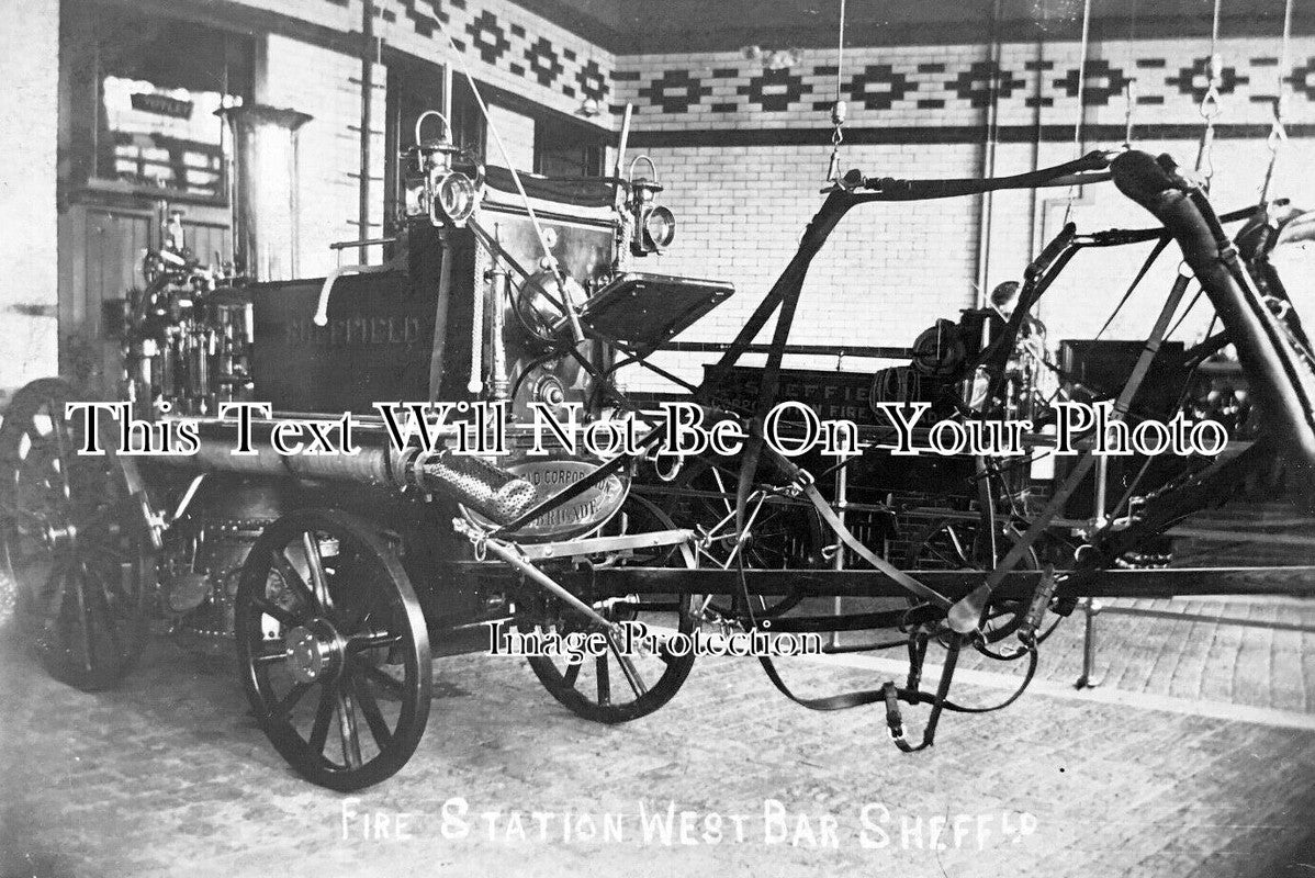 YO 11745 - West Bar Fire Station, Sheffield, Yorkshire
