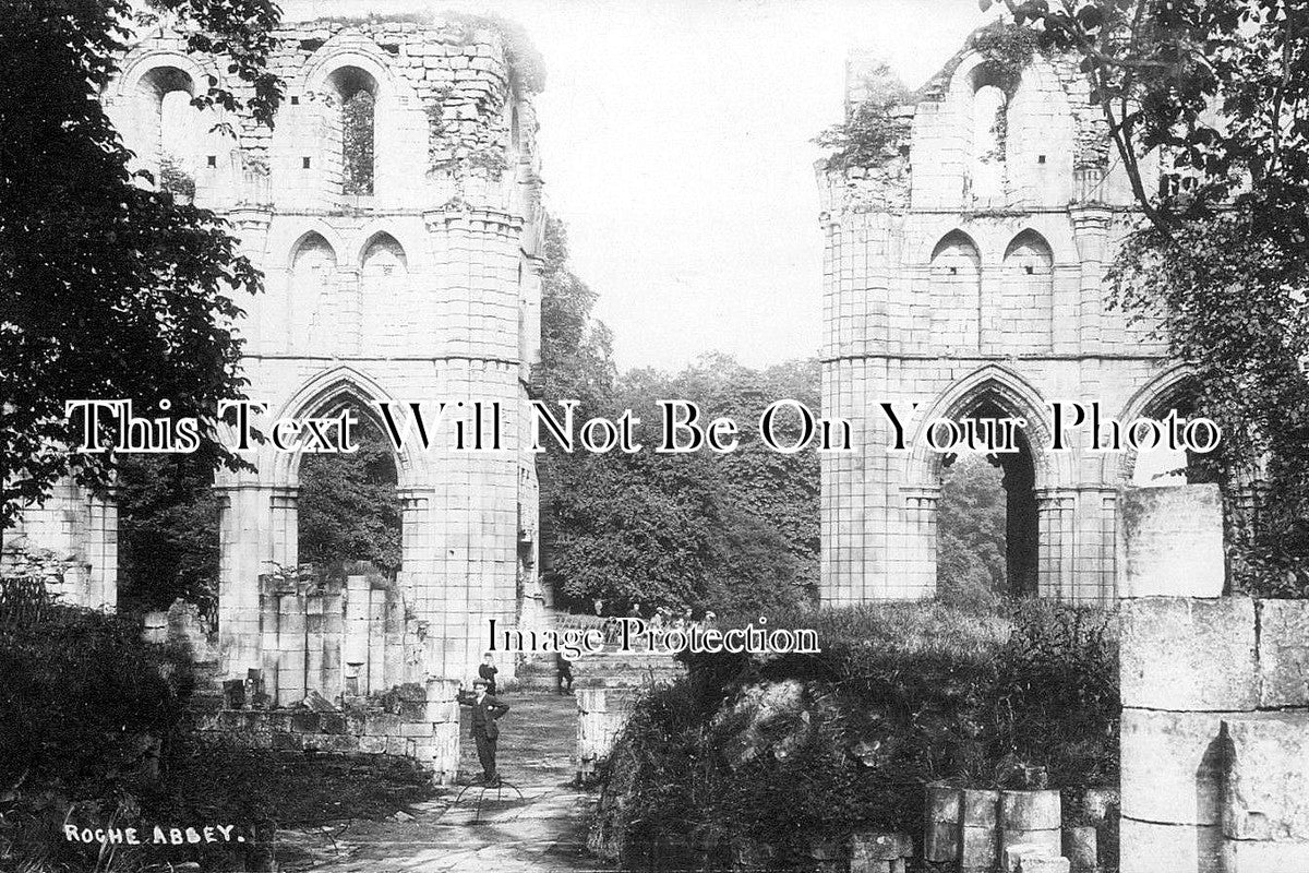 YO 11749 - Roche Abbey, Yorkshire c1905