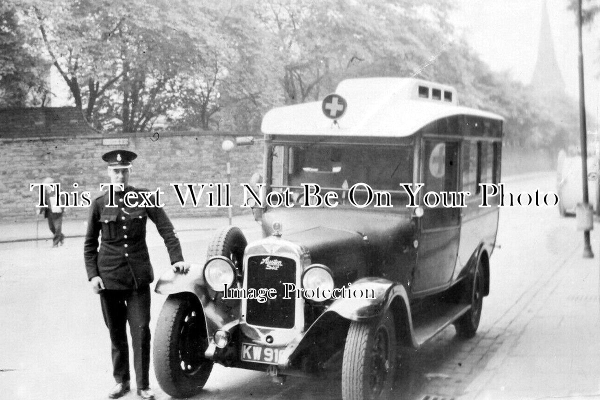YO 11754 - Austin Six Ambulance, Bradford, Yorkshire c1928