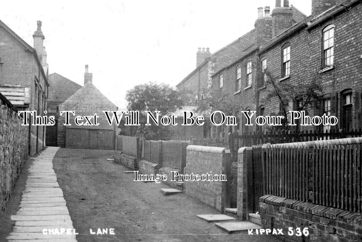 YO 11797 - Chapel Lane, Kippax, Yorkshire c1906