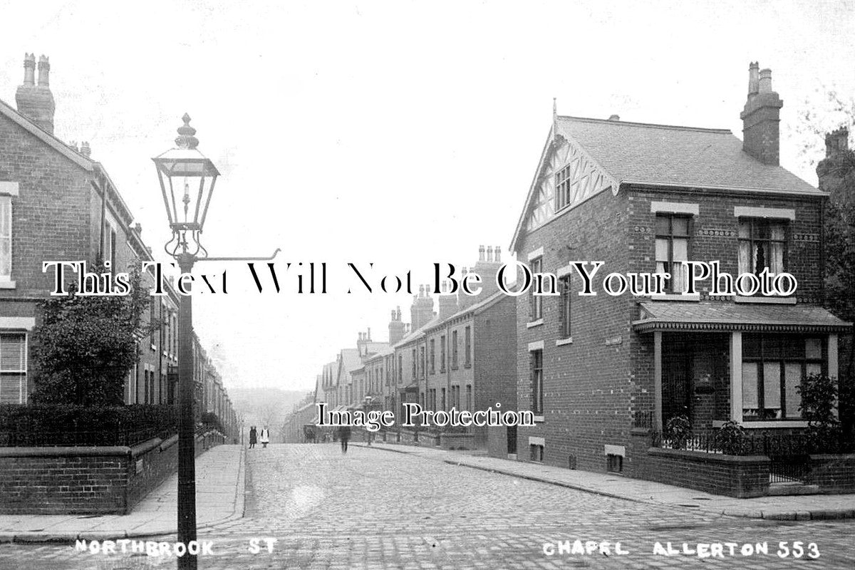 YO 11855 - Northbrook Street, Chapel Allerton, Leeds, Yorkshire c1906