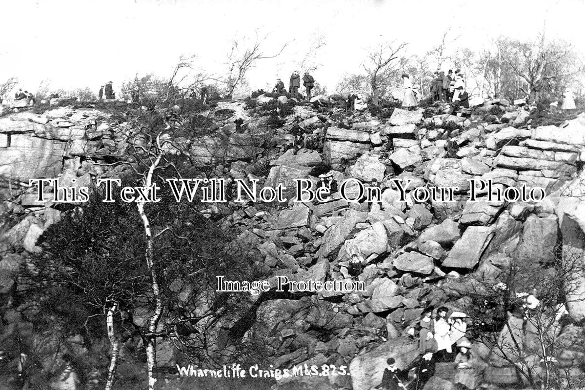 YO 11883 - Wharncliffe Crags, Sheffield, Yorkshire
