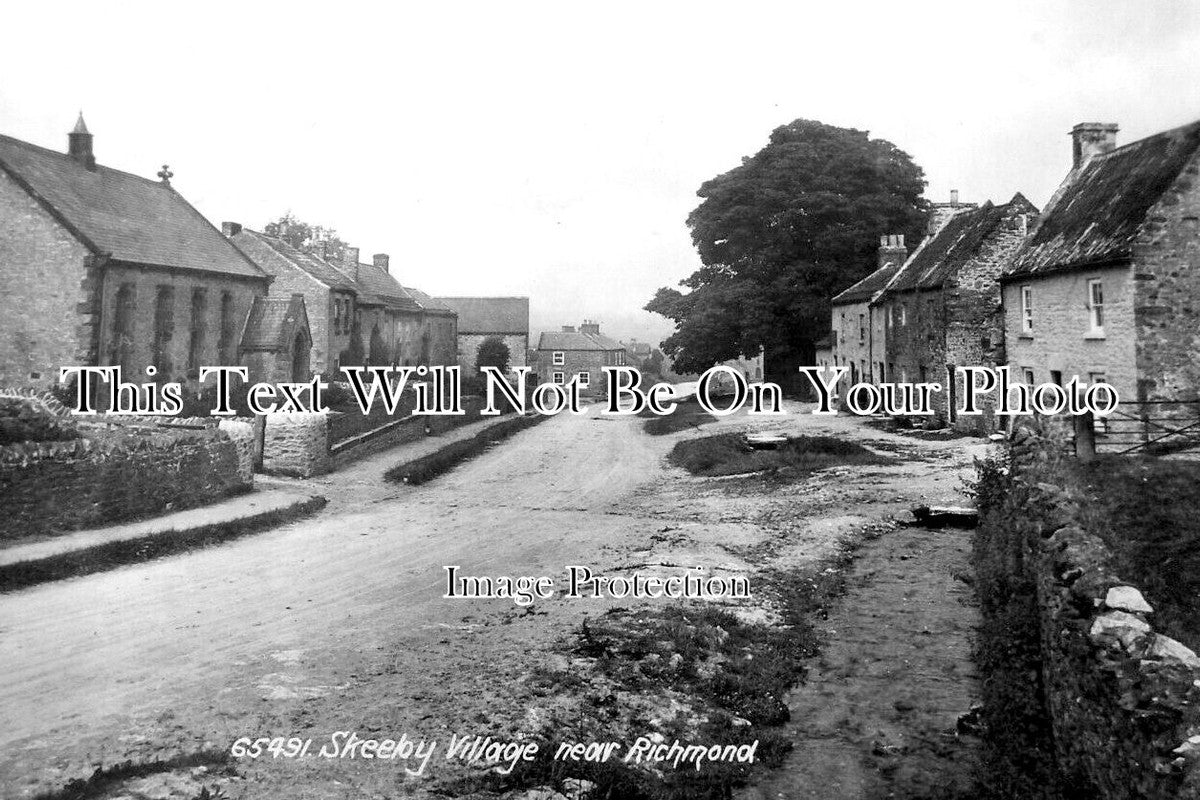 YO 12019 - Skeeby Village Near Richmond, Yorkshire