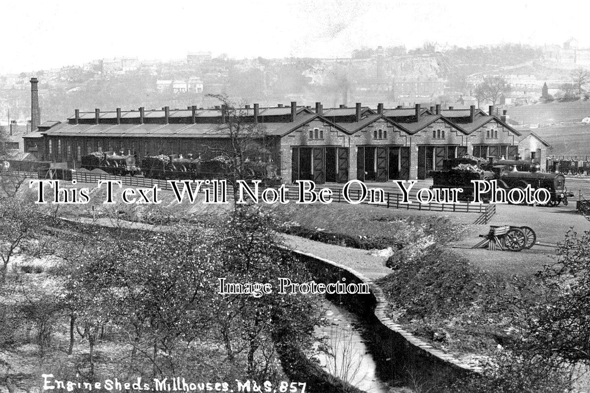 YO 12053 - Engine Sheds, Millhouses, Sheffield, Yorkshire