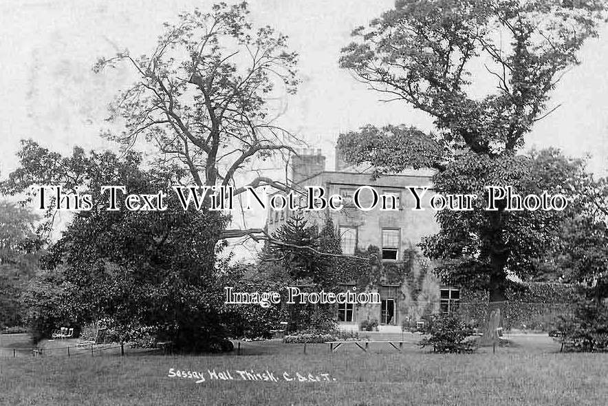 YO 12138 - Sessay Hall, Thirsk, Yorkshire c1905