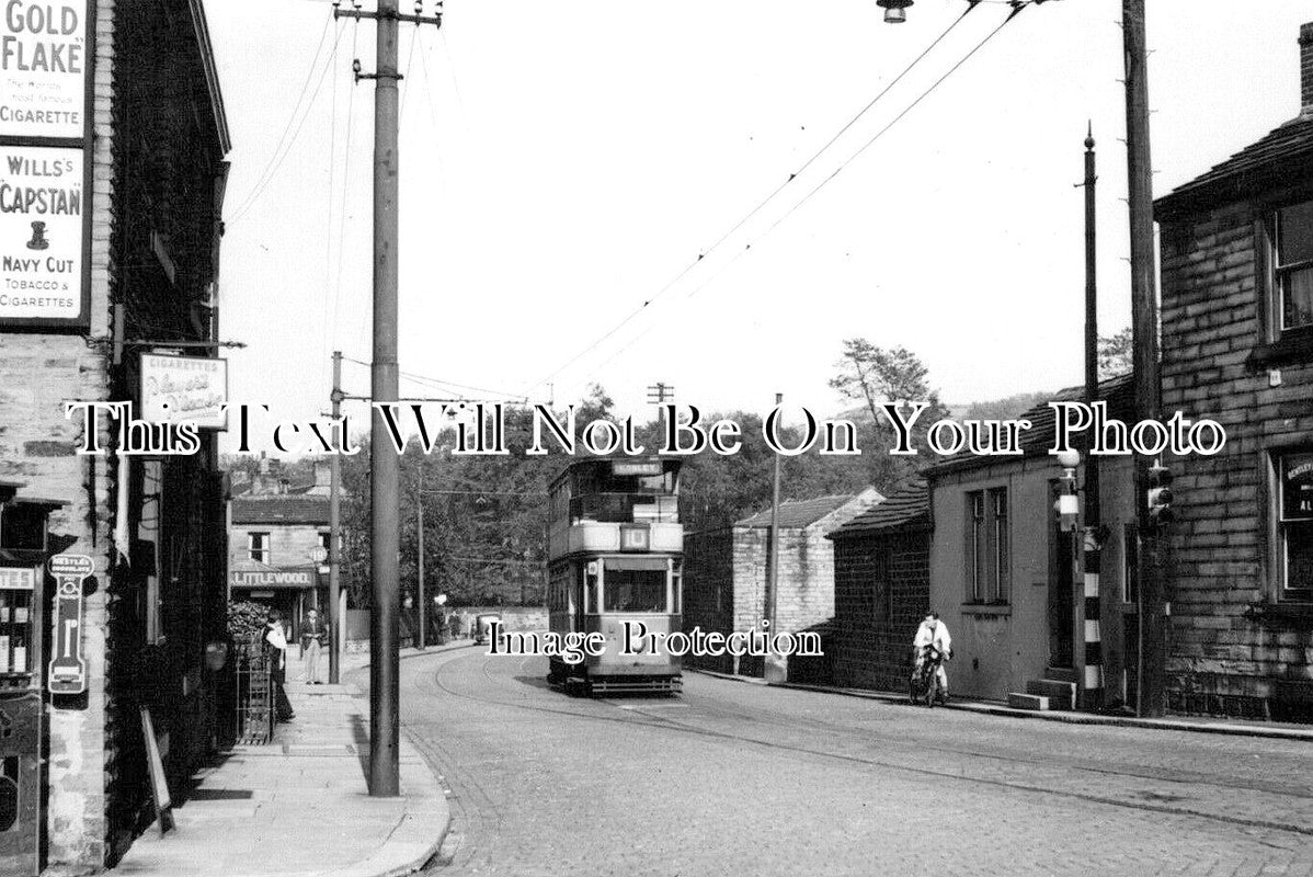 YO 12144 - Honley Tram Car, Huddersfield, Yorkshire