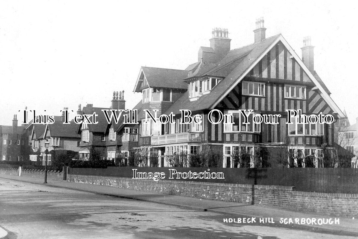 YO 12157 - Holbeck Hill, Scarborough, Yorkshire c1907
